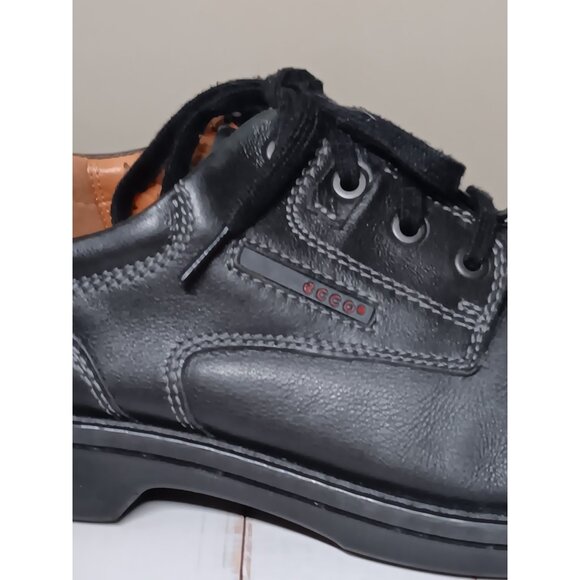 Ecco Fusion Comfort Shoes Bicycle Toe Oxfords Black Lace Up US 10-10.5 EU 44 main image 10